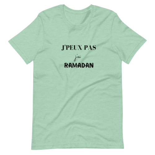 T-shirt « J’PEUX PAS, j’ai Ramadan »
