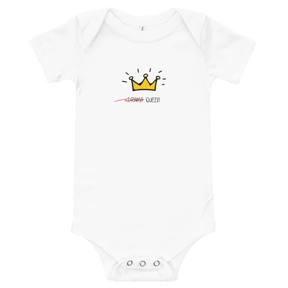 Body à manches courtes bébé fille « Drama queen »