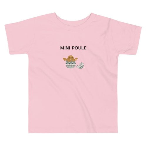 T-shirt à Manches Courtes pour Enfant Matchy « Mini poule »