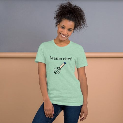 T-shirt matchy famille « mama chef »