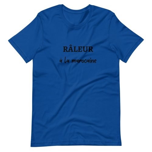 T-shirt « Râleur à la marocaine »