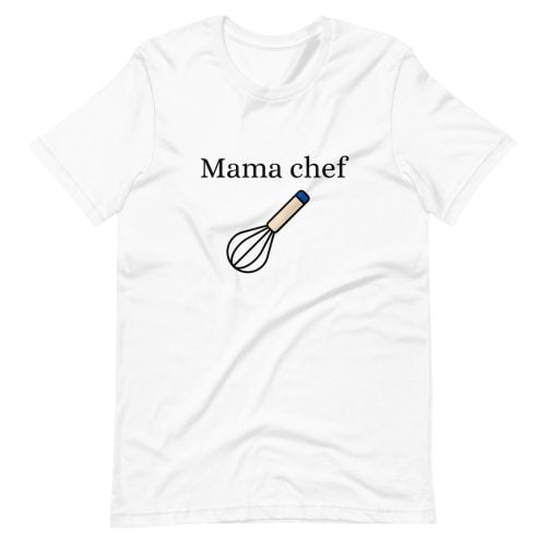 T-shirt matchy famille « mama chef »