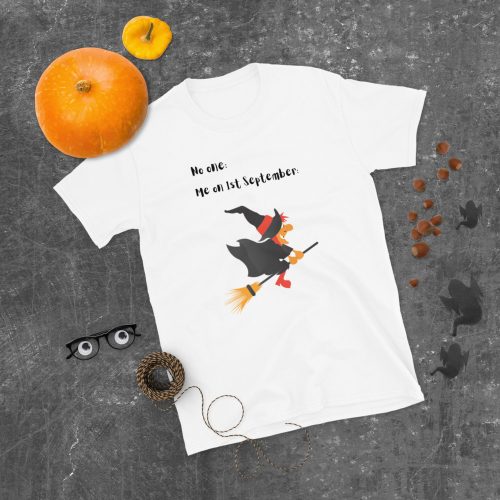 T-shirt Halloween 2021 – Sorcière sur balai