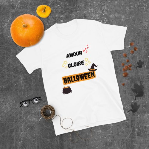 T-shirt Halloween 2021 – Amour Gloire Halloween à la française 2